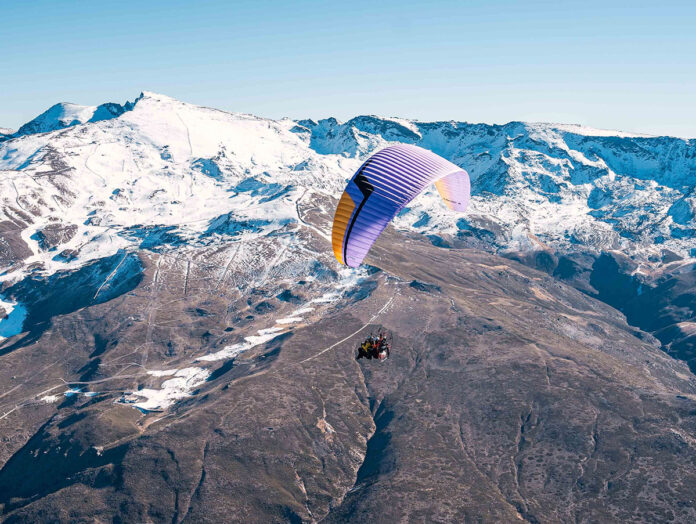 Paramotore - Record Mondiale in Spagna con Motore Made in Montecosaro